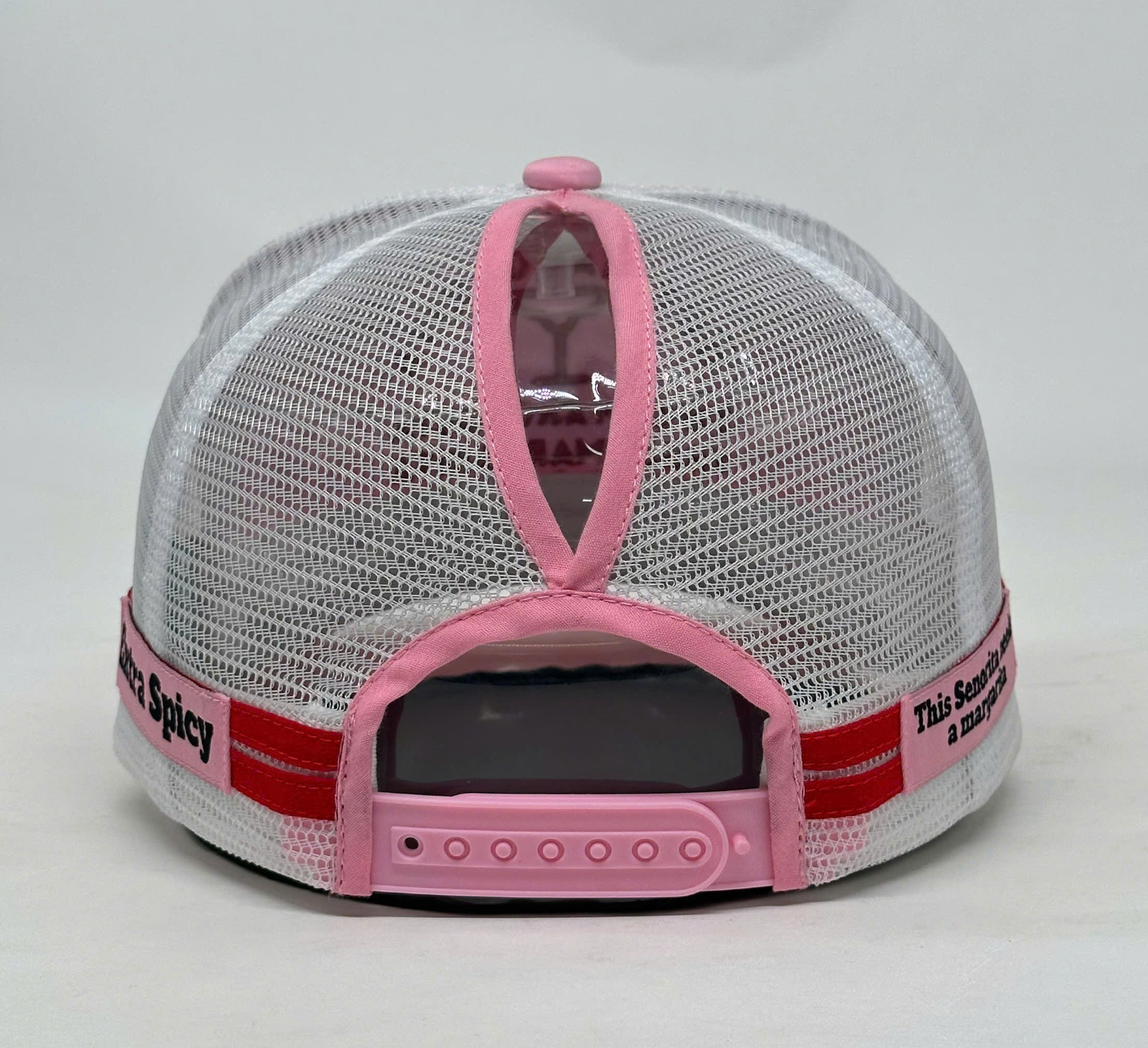 ONE MARGARITA PONYTAIL TRUCKER CAP