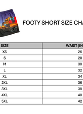 NIGHTIME HAULERS FOOTY SHORTS