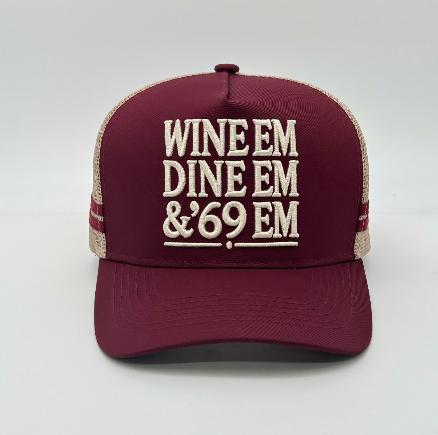 WINE EM TRUCKER CAP