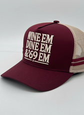 WINE EM TRUCKER CAP