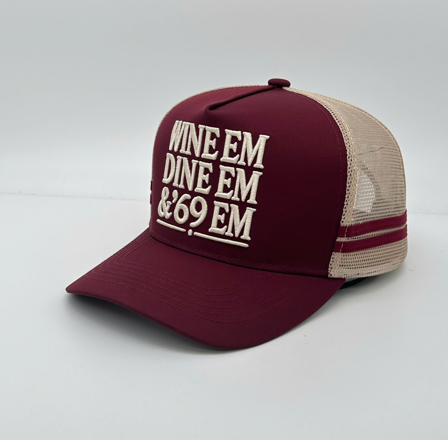 WINE EM TRUCKER CAP