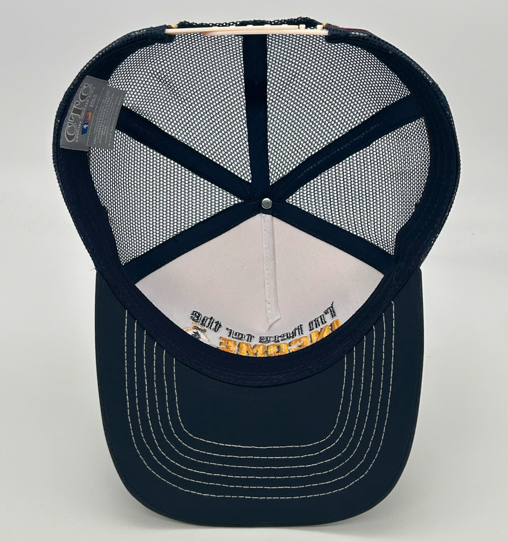 I'M HERE FOR THE INCOME NOT THE OUTCOME TRUCKER CAP