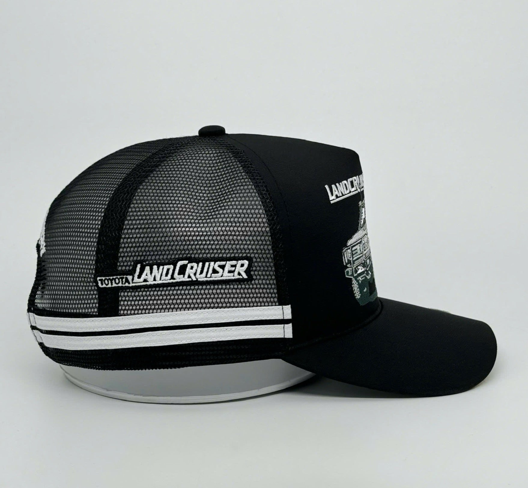 CRUISER COUNTRY TRUCKER CAP - WHITE 79 SERIES SINGLE CAB
