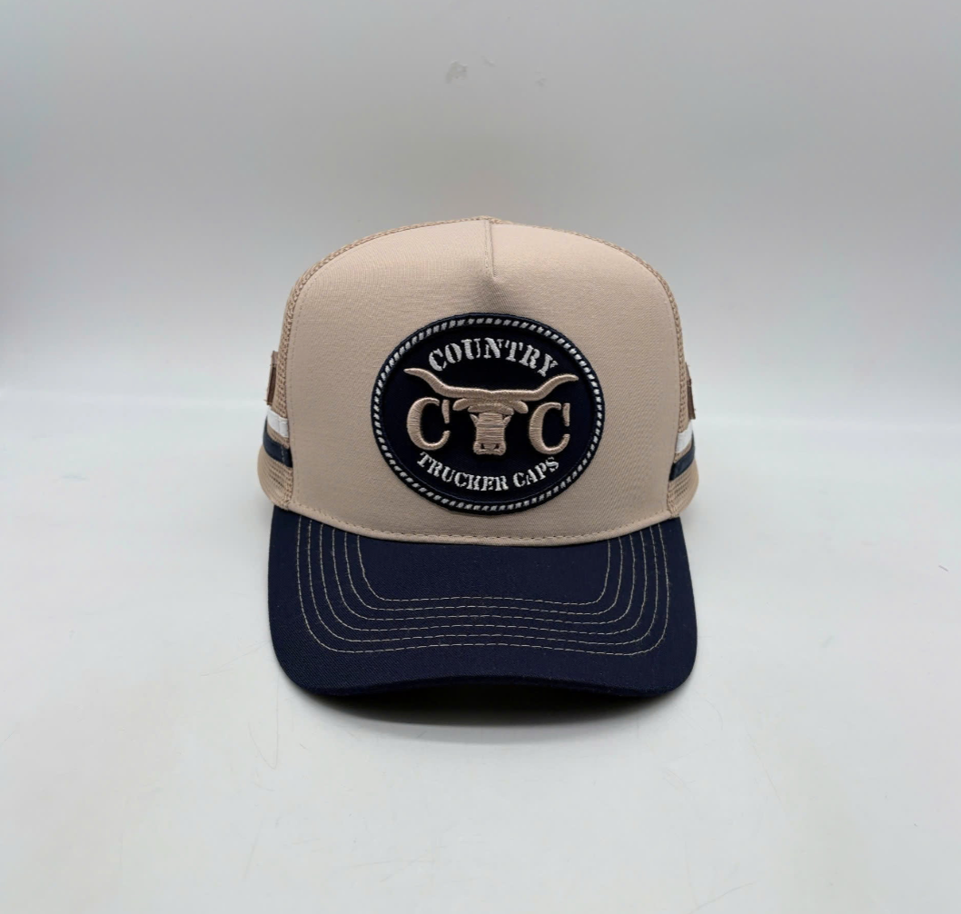 BULLHORN CTC LOGO PATCH TRUCKER CAP
