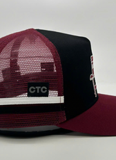SMOKE MEAT NOT METH TRUCKER CAP