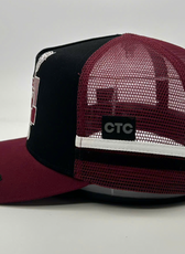 SMOKE MEAT NOT METH TRUCKER CAP