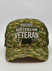 PROUD AUSTRALIAN VETERAN TRUCKER CAP