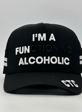 I'M A FUNCTIONING ALCOHOLIC TRUCKER CAP
