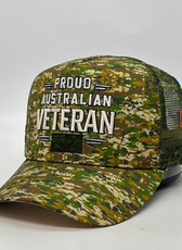 PROUD AUSTRALIAN VETERAN TRUCKER CAP