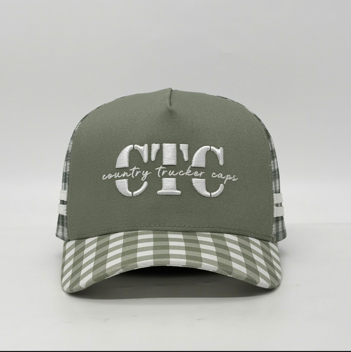 GINGHAM TRUCKER CAP RANGE