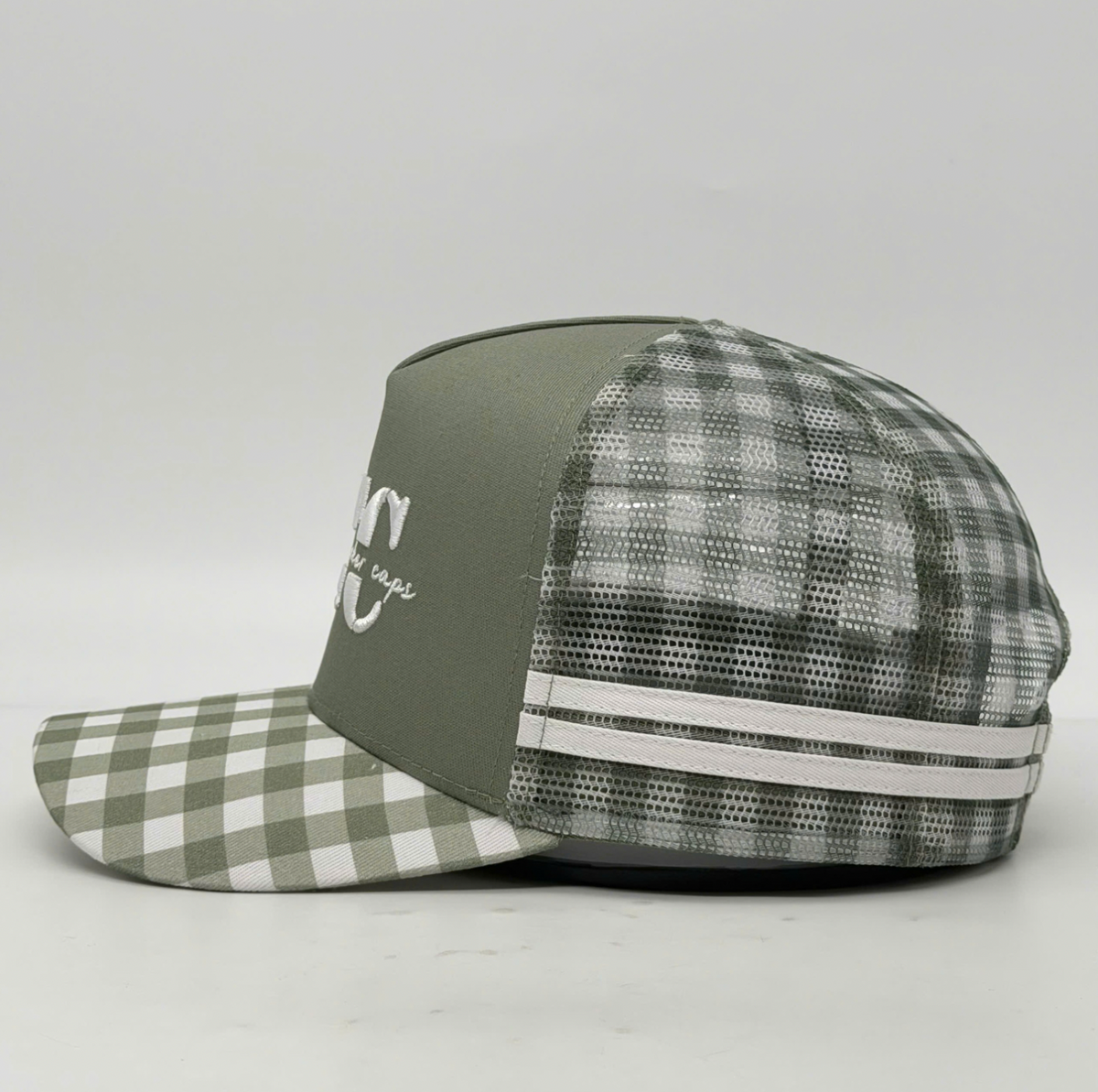 GINGHAM TRUCKER CAP RANGE