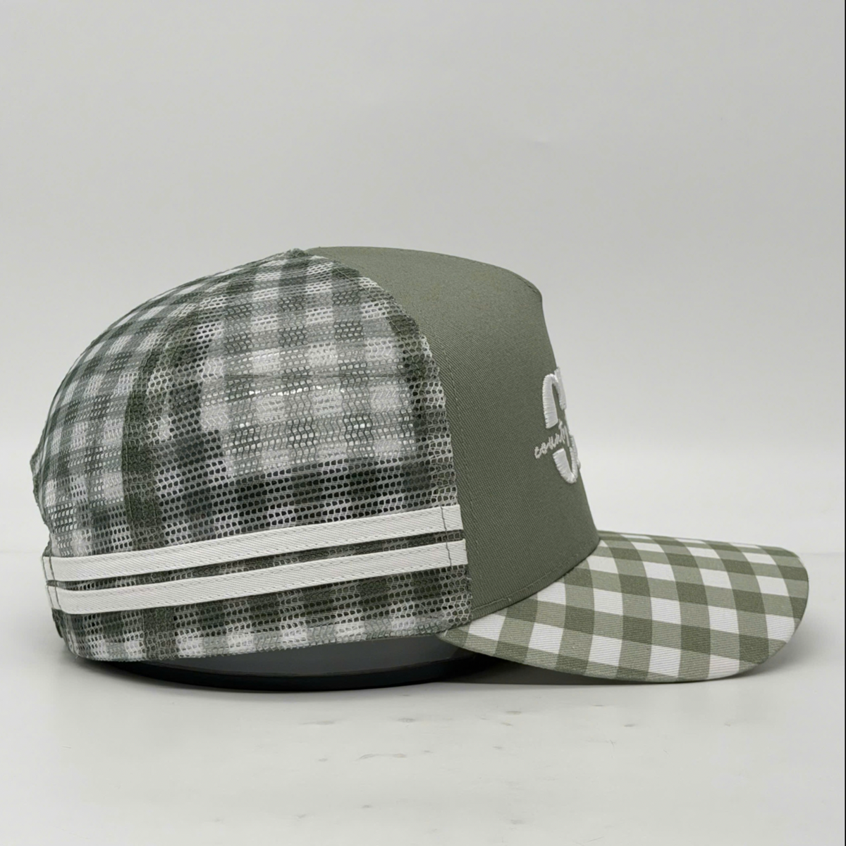 GINGHAM TRUCKER CAP RANGE