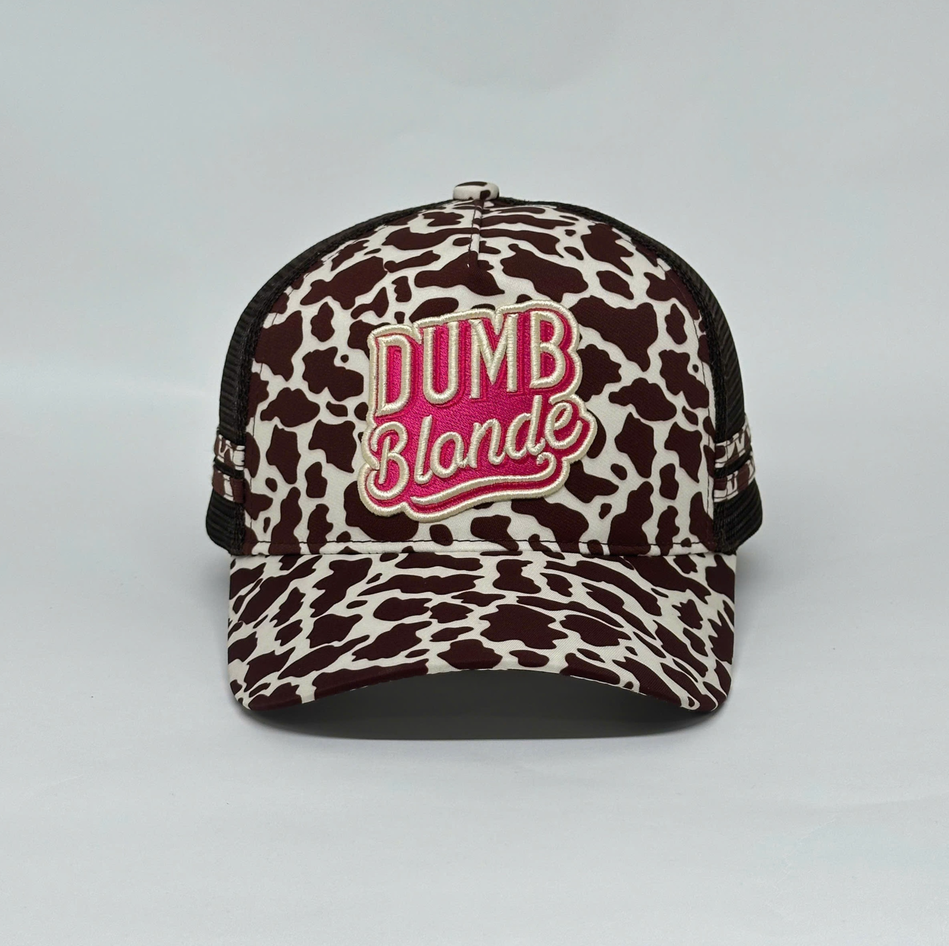 DUMB BLONDE TRUCKER CAP