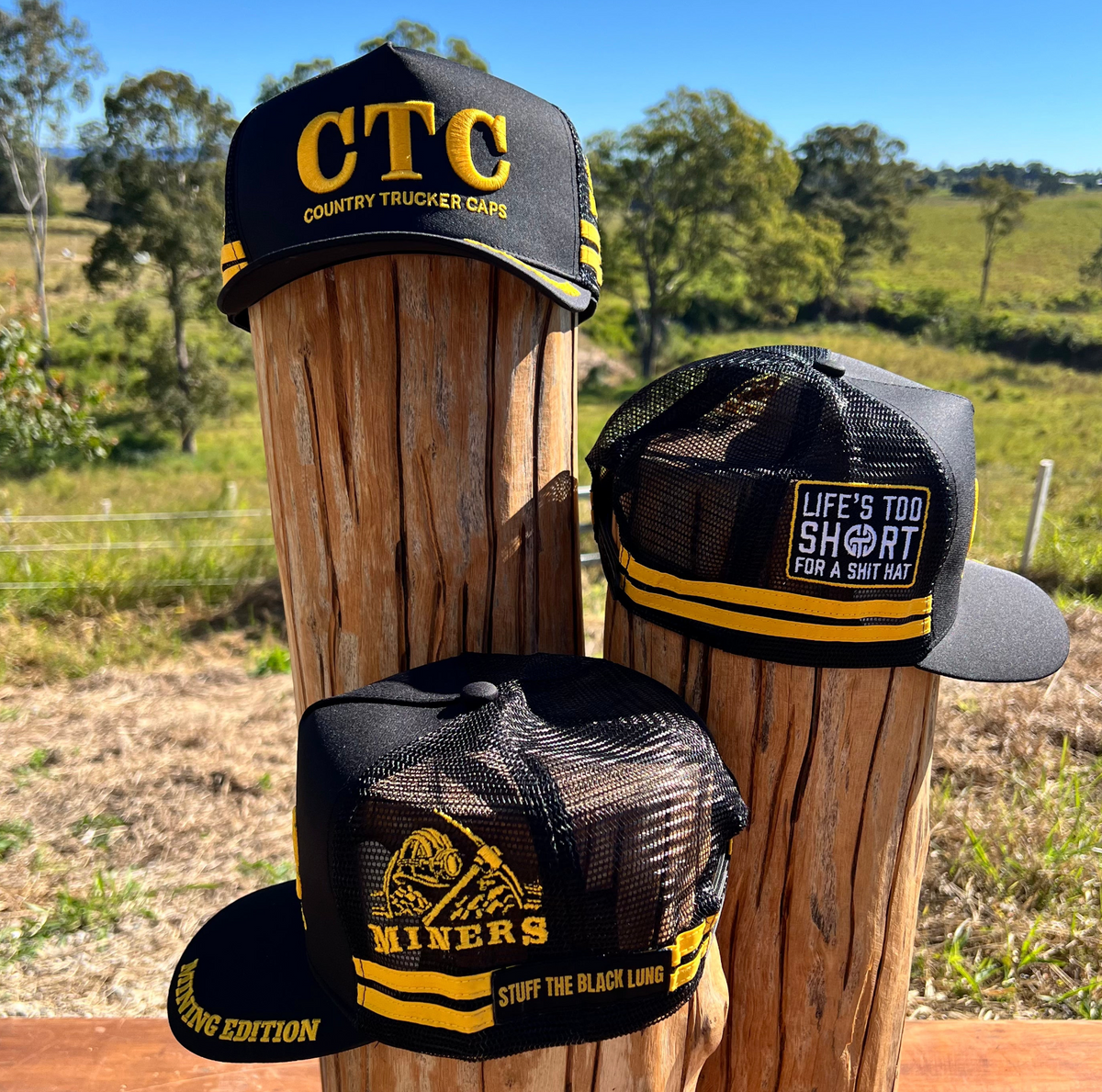 MINING EDITION TRUCKER CAP MESH W/BUMP