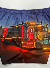 NIGHTIME HAULERS FOOTY SHORTS