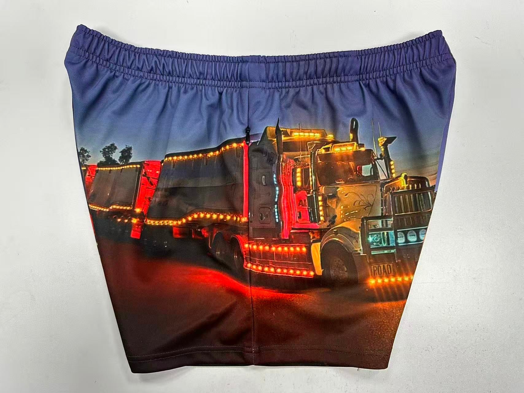 NIGHTIME HAULERS FOOTY SHORTS