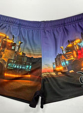 NIGHTIME HAULERS FOOTY SHORTS