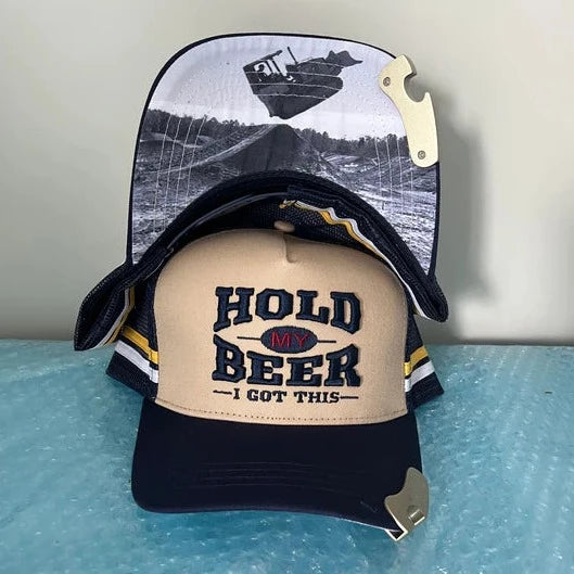HOLD MY BEER TRUCKER CAP