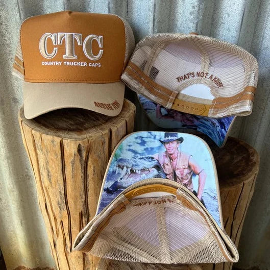 CTC CROC DUNDEE AUSSIE ICON TRUCKER CAP – The Country Companies