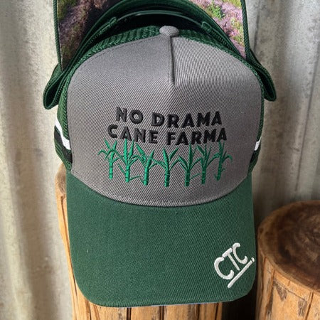 NO DRAMA CANE FARMER CAP