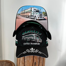 Load image into Gallery viewer, CURLEY TRUCKER CAP - BLACK
