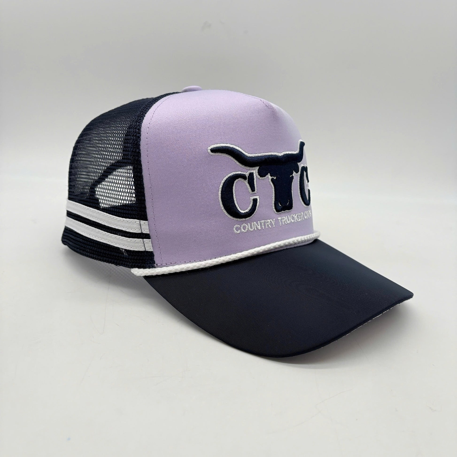LILAC NAVY CTC TRUCKER CAP