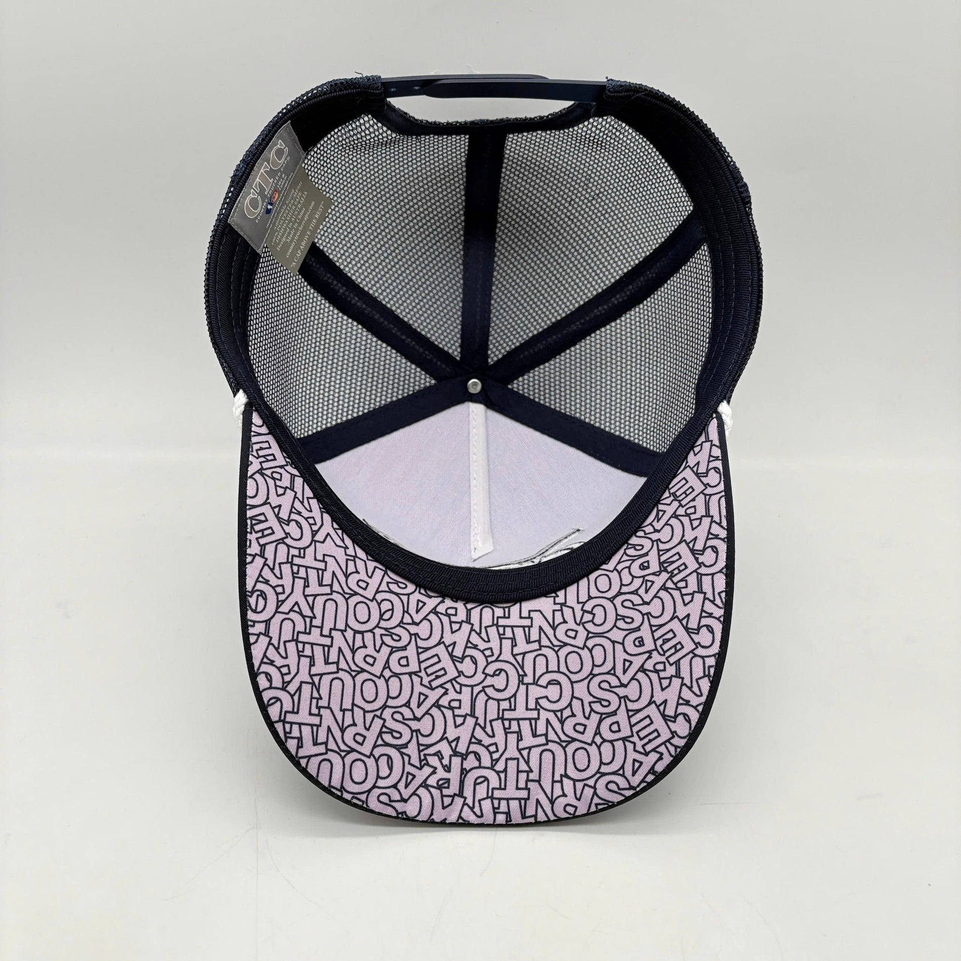 LILAC NAVY CTC TRUCKER CAP