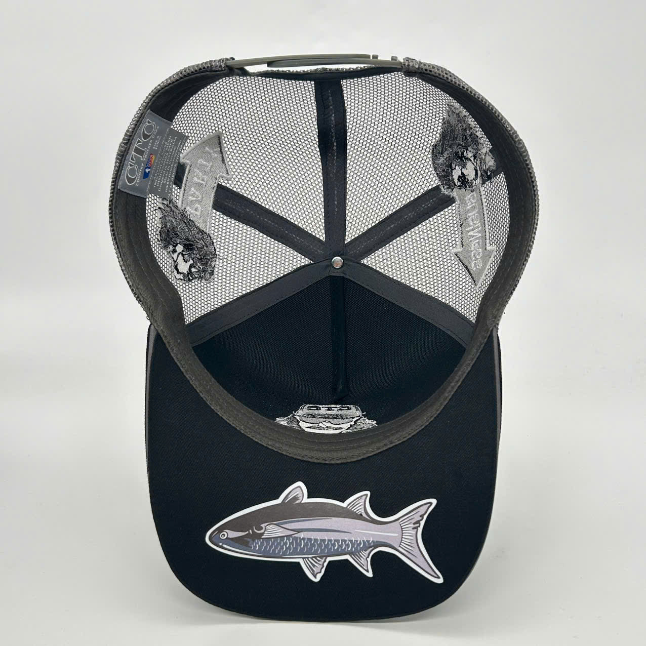MULLET MANIA SCHWARZE TRUCKER-KAPPE
