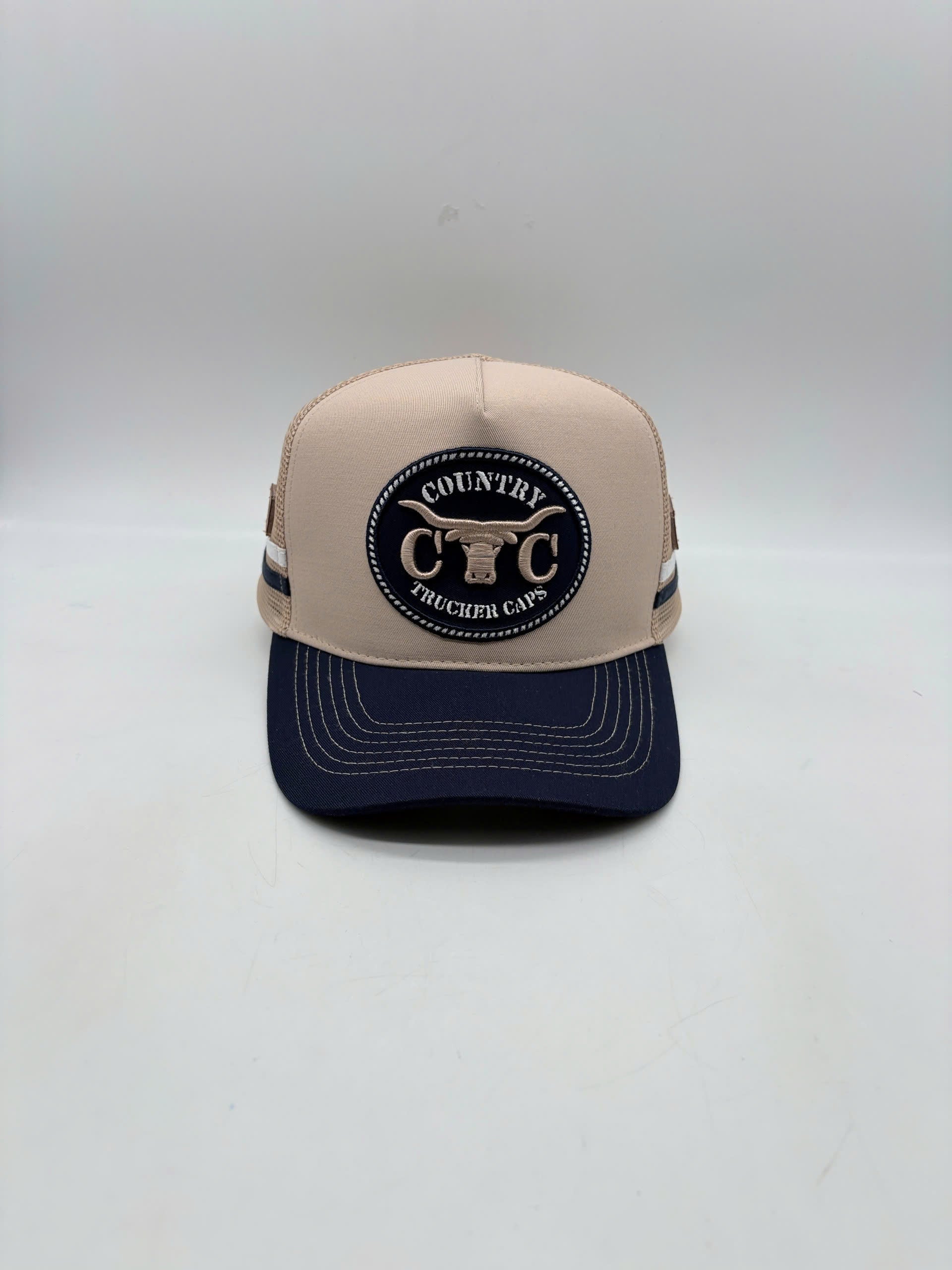 BULLHORN CTC LOGO PATCH TRUCKER CAP