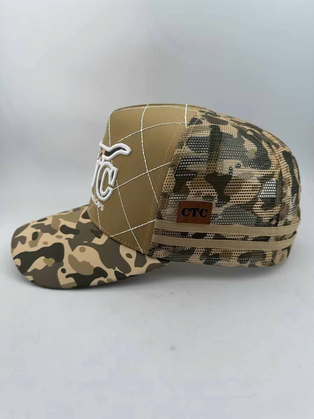 CAMO LOGO TRUCKER CAP