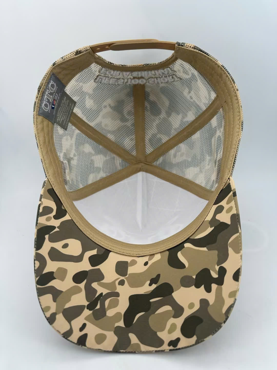 CAMO LOGO TRUCKER CAP
