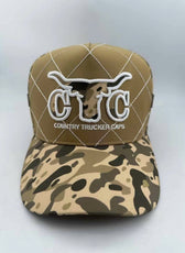 CAMO LOGO TRUCKER CAP
