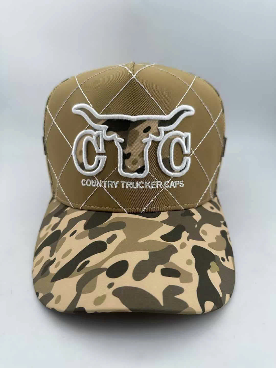 CAMO LOGO TRUCKER CAP