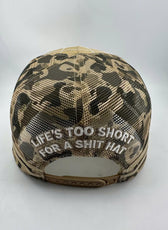 CAMO LOGO TRUCKER CAP