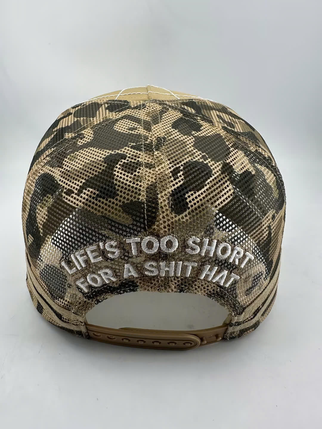 CAMO LOGO TRUCKER CAP