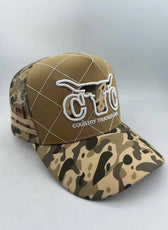 CAMO LOGO TRUCKER CAP