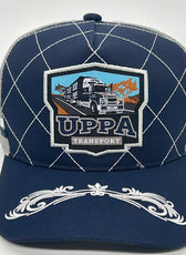 UPPA TRANSPORT NAVY TRUCKER CAP