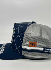 UPPA TRANSPORT NAVY TRUCKER CAP