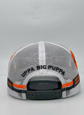 UPPA CHARCOAL GREY ORANGE TRUCKER CAP