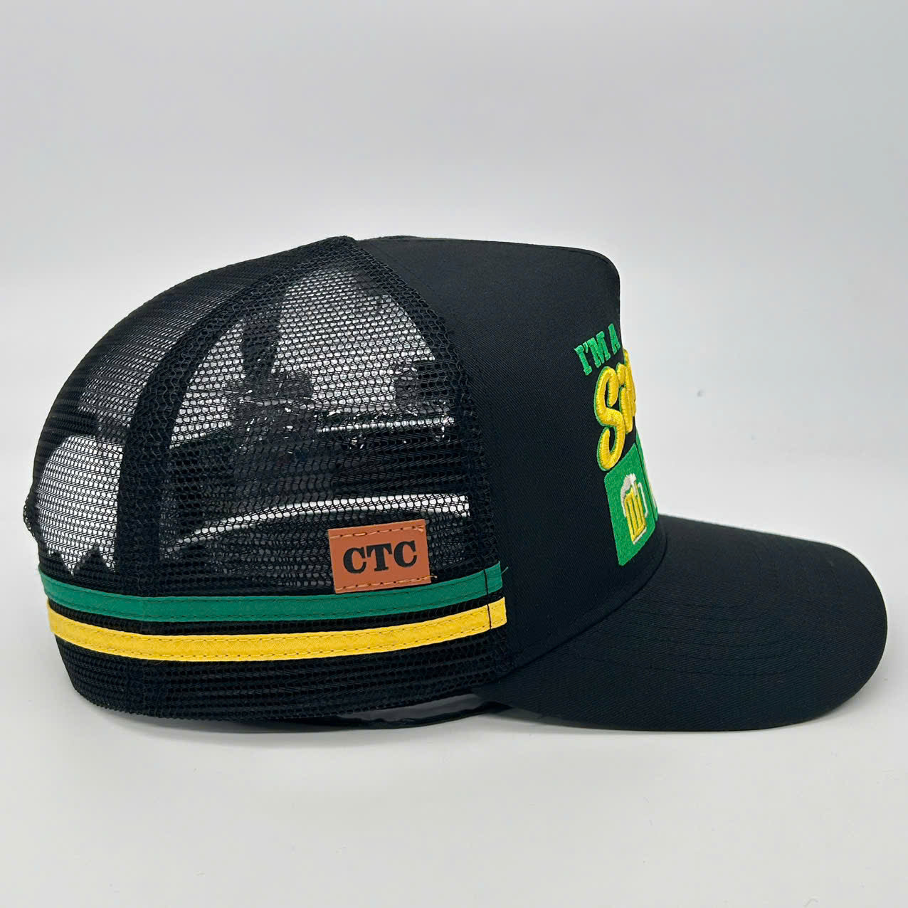 I'M A SIMPLE MAN TRUCKER CAP