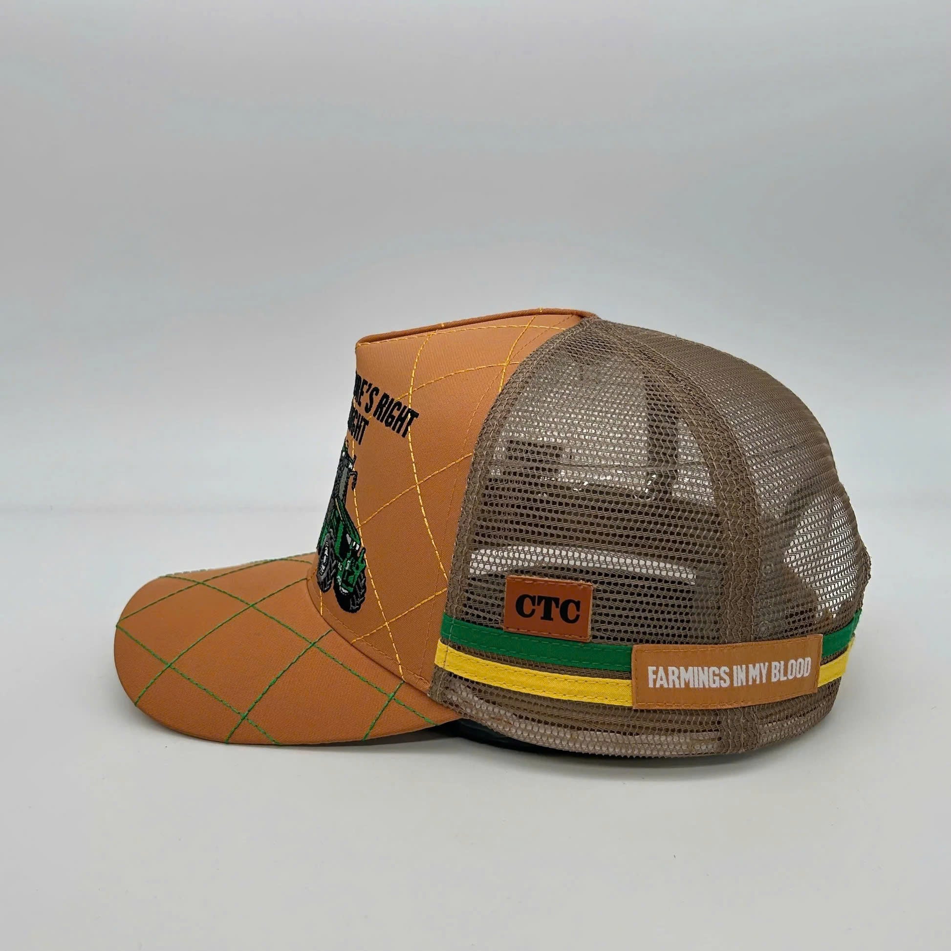 MOISTURE'S RIGHT TRUCKER CAP