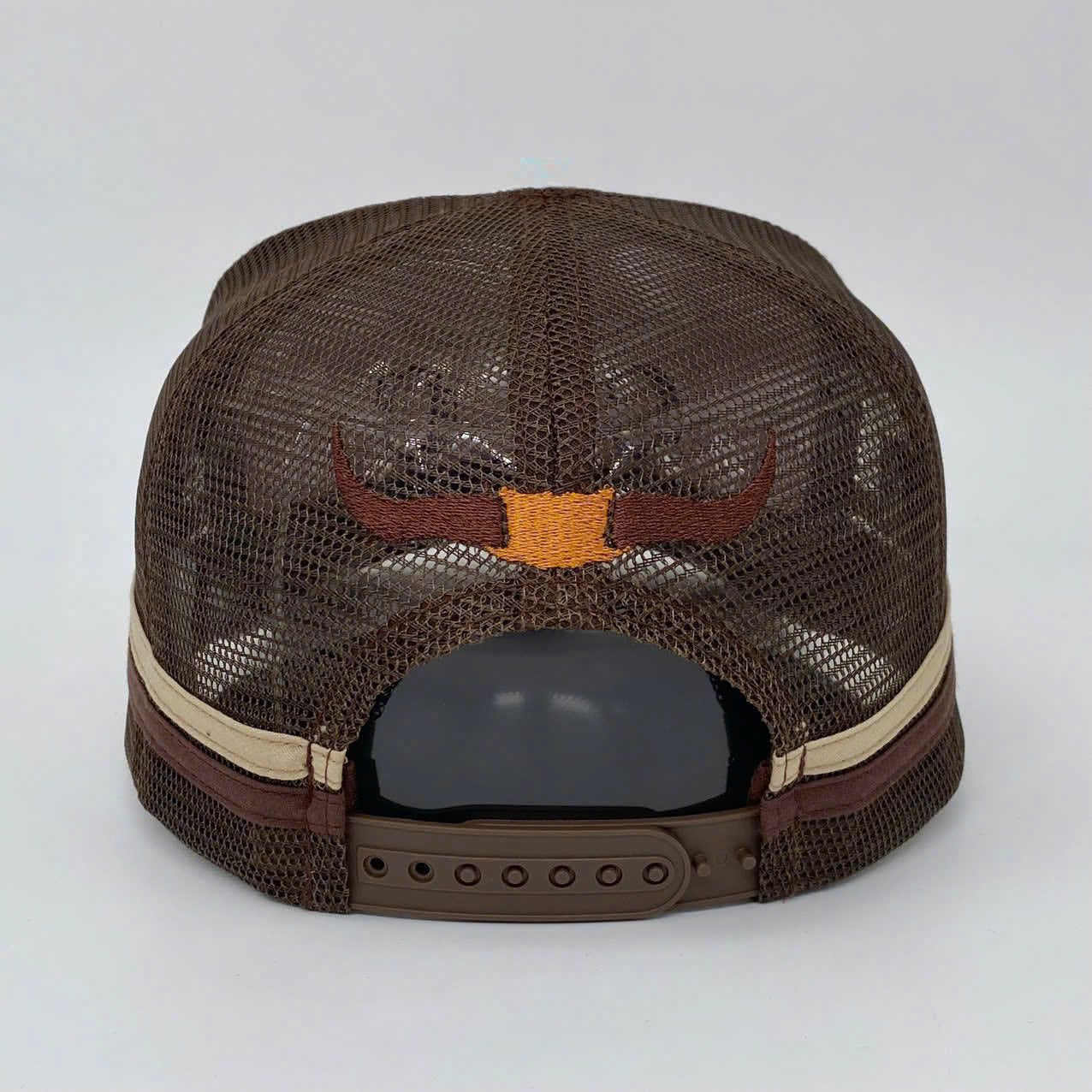 TRUCKER CAP LONGHORN BRAUN