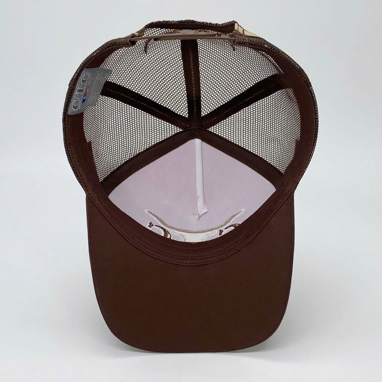 TRUCKER CAP LONGHORN BRAUN