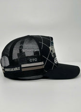 LUX LIVIN BLACK TRUCKER CAP