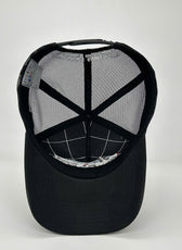 LUX LIVIN BLACK TRUCKER CAP