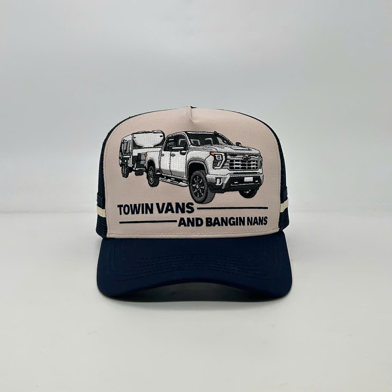 TOWIN' VANS AND BANGIN' NANS TRUCKER CAP