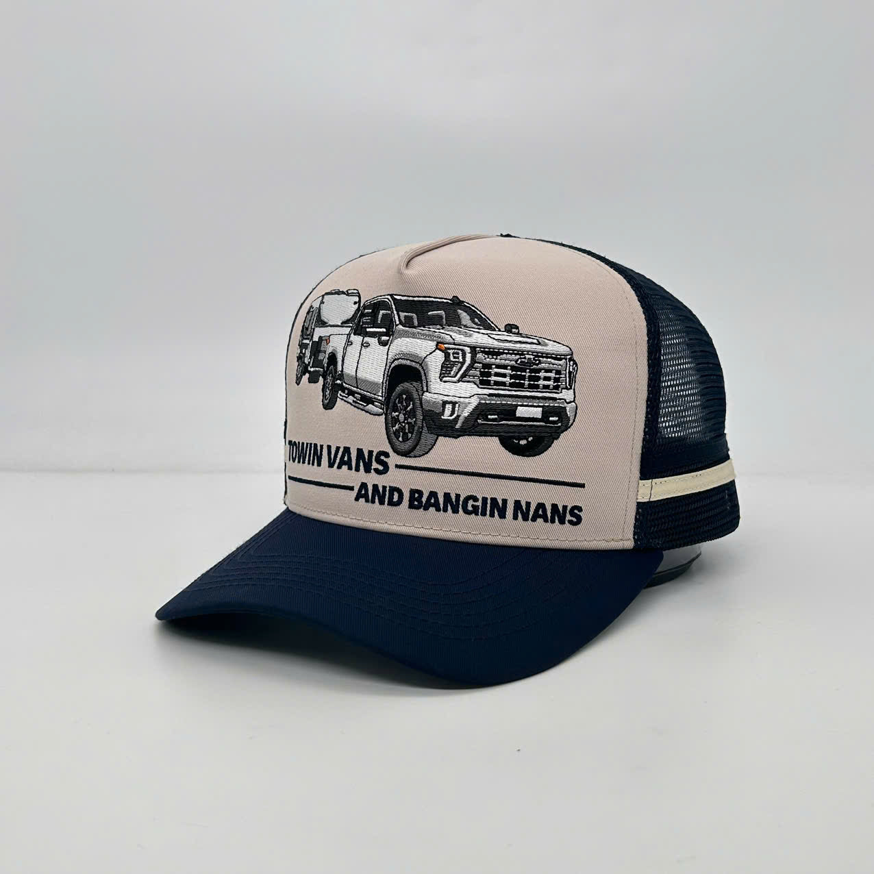 TOWIN' VANS AND BANGIN' NANS TRUCKER CAP