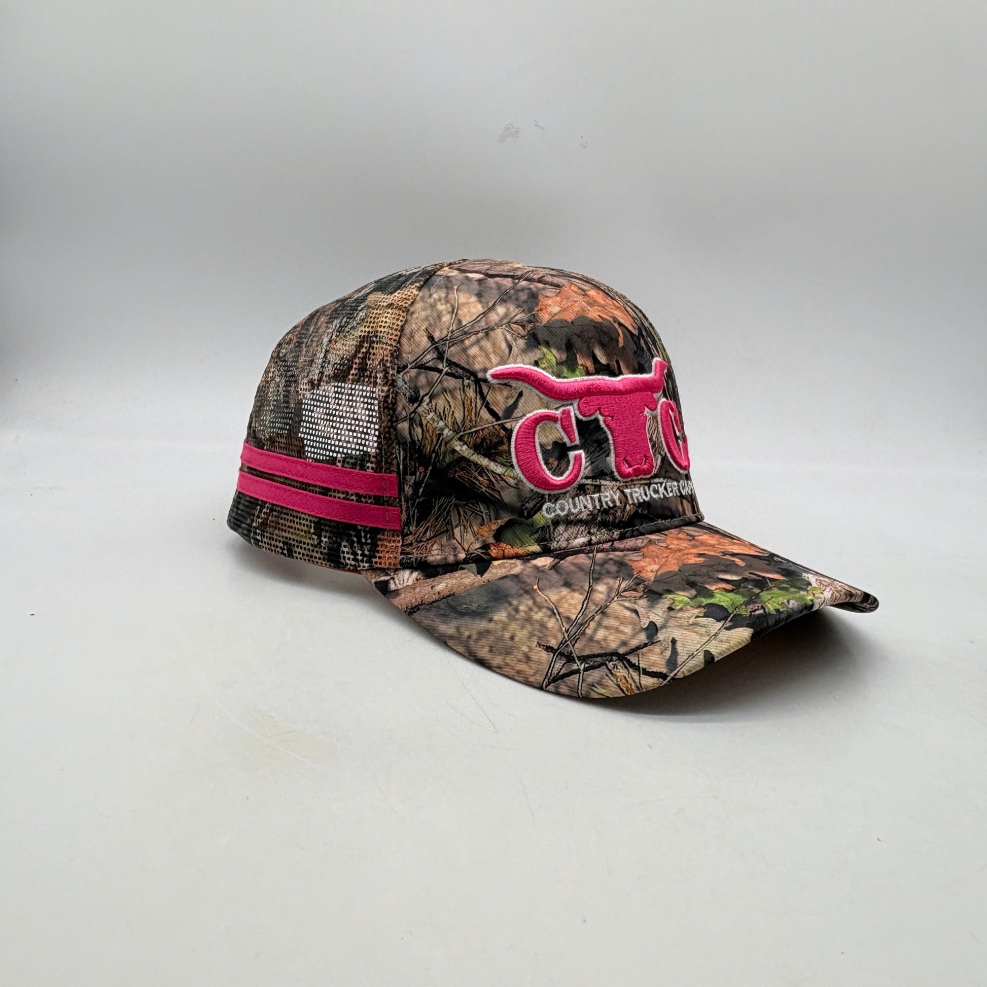 PINK CTC CAMOUFLAGE TRUCKER CAP