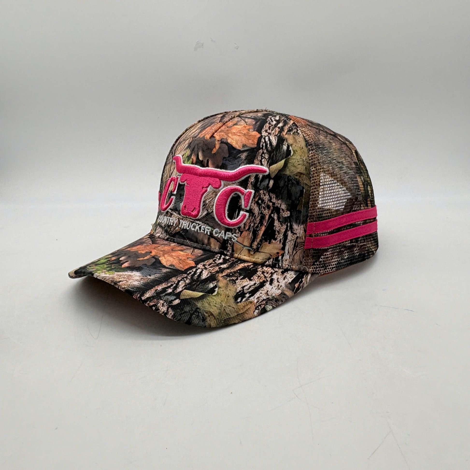 PINK CTC CAMOUFLAGE TRUCKER CAP