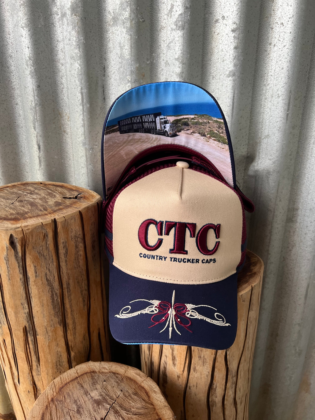 CTC TRUCK SCROLL TRUCKER CAP